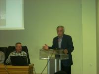 ο συγγραφέας Χάρης Λεοντάρης