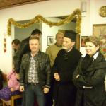 ο Πρόεδρος του Συλλόγου, ο Ιερέας και η Διευθύντρια του Γηροκομείου